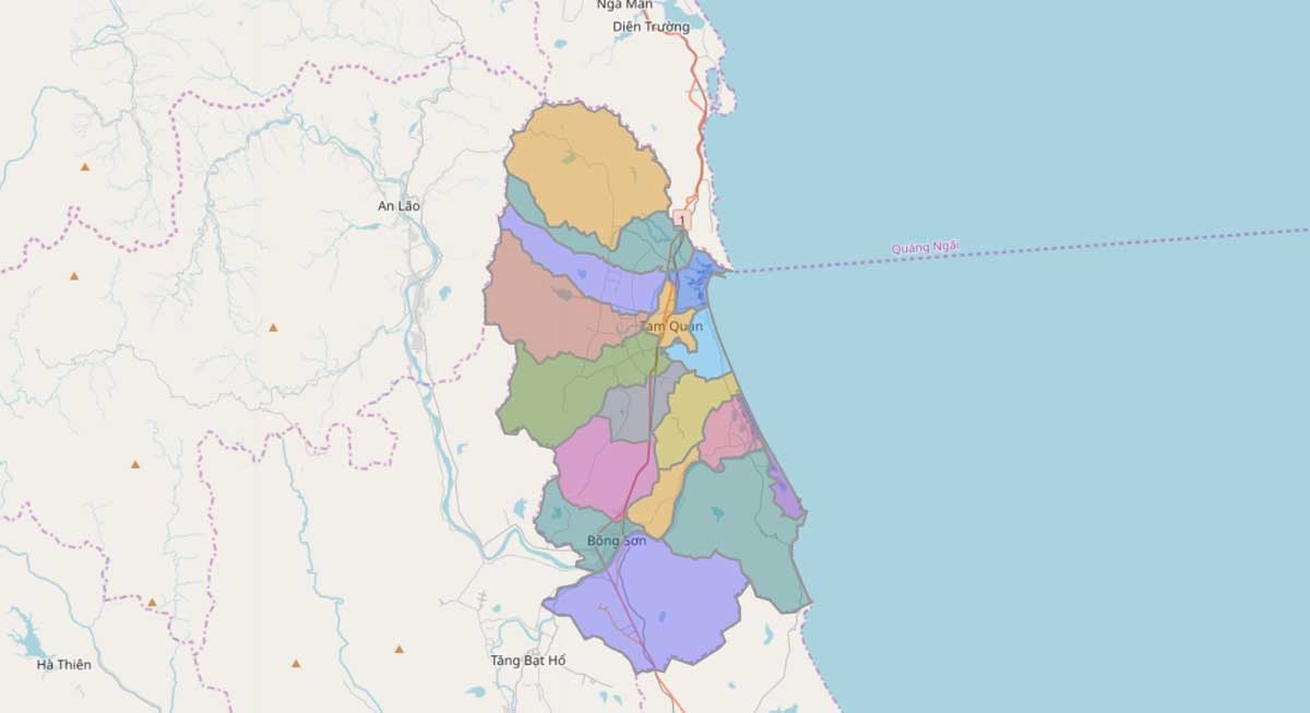 Danh mục Công trình quy hoạch huyện Hoài Nhơn tỉnh Bình Định thời kỳ 2021-2030 (Dự thảo)