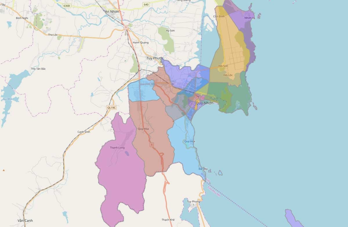 Danh mục Công trình quy hoạch thành phố Quy Nhơn, tỉnh Bình Định thời kỳ 2021-2030 (Dự thảo)